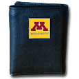 Minnesota Golden Gophers Leather Tri-fold Wallet